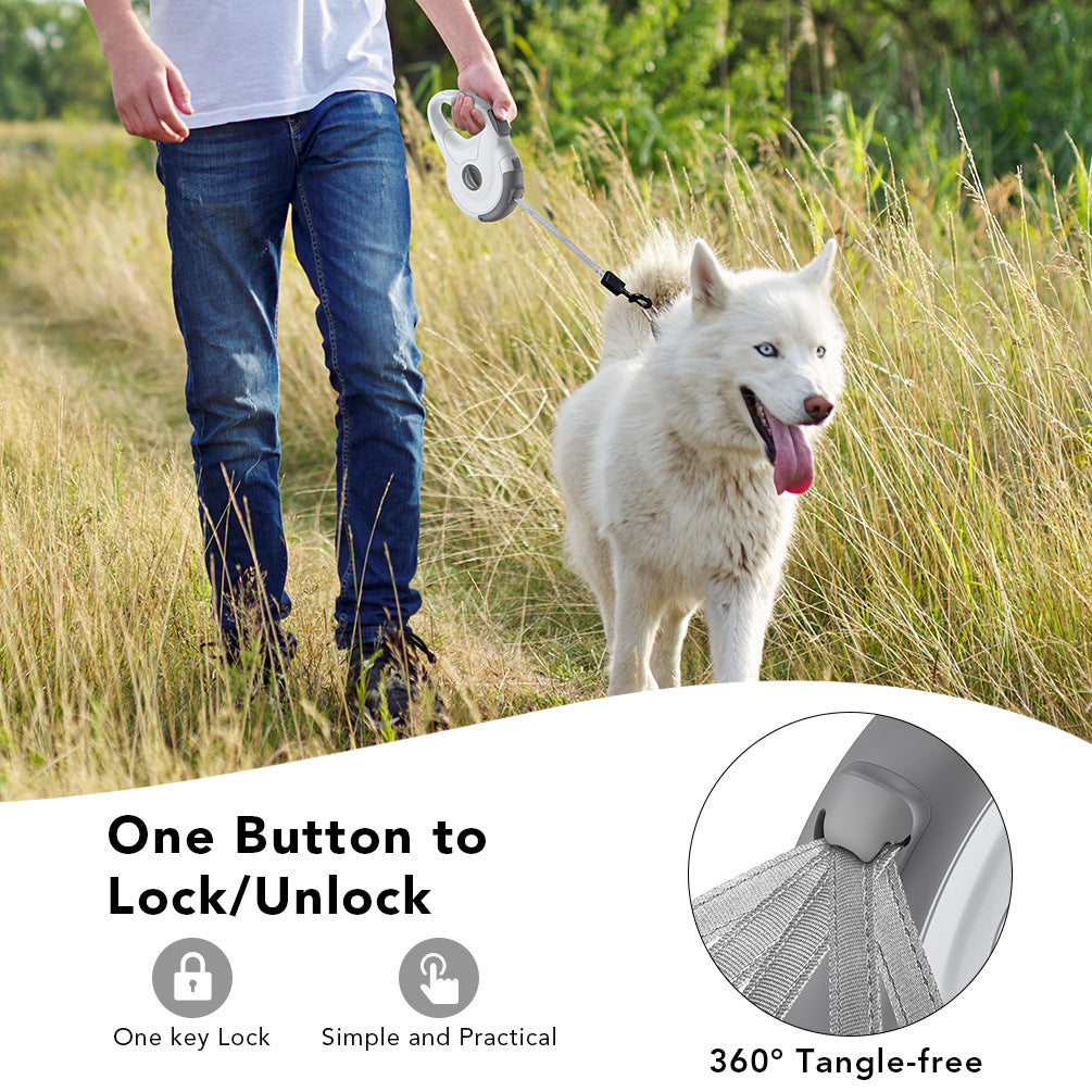 Petacc Retractable Reflective Dog Walking Traction Belt (4m)