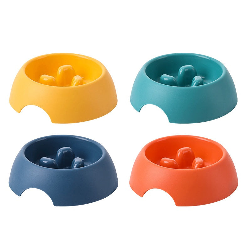 Slow Feeder Pet Bowl with Non-Slip Base