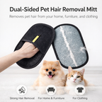 Pet Hair Remover Glove - Suitable for All Coat Types