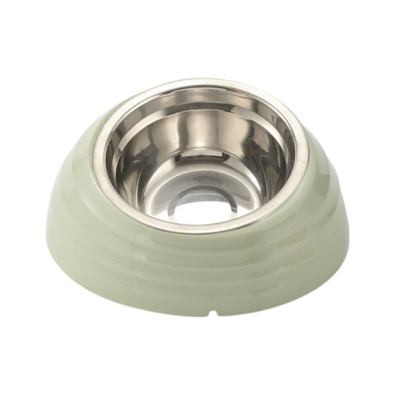 Stainless Steel Pet Bowl with Base