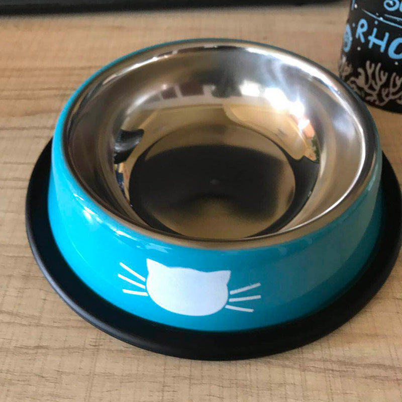 Non-Slip Stainless Steel Pet Bowl