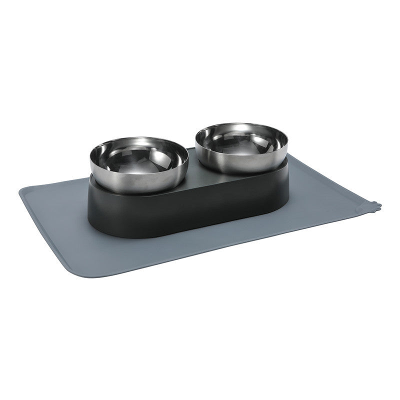 Stainless Steel Pet Feeder Bowl with Stand
