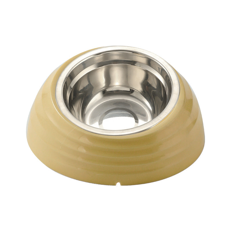 Stainless Steel Pet Bowl with Base