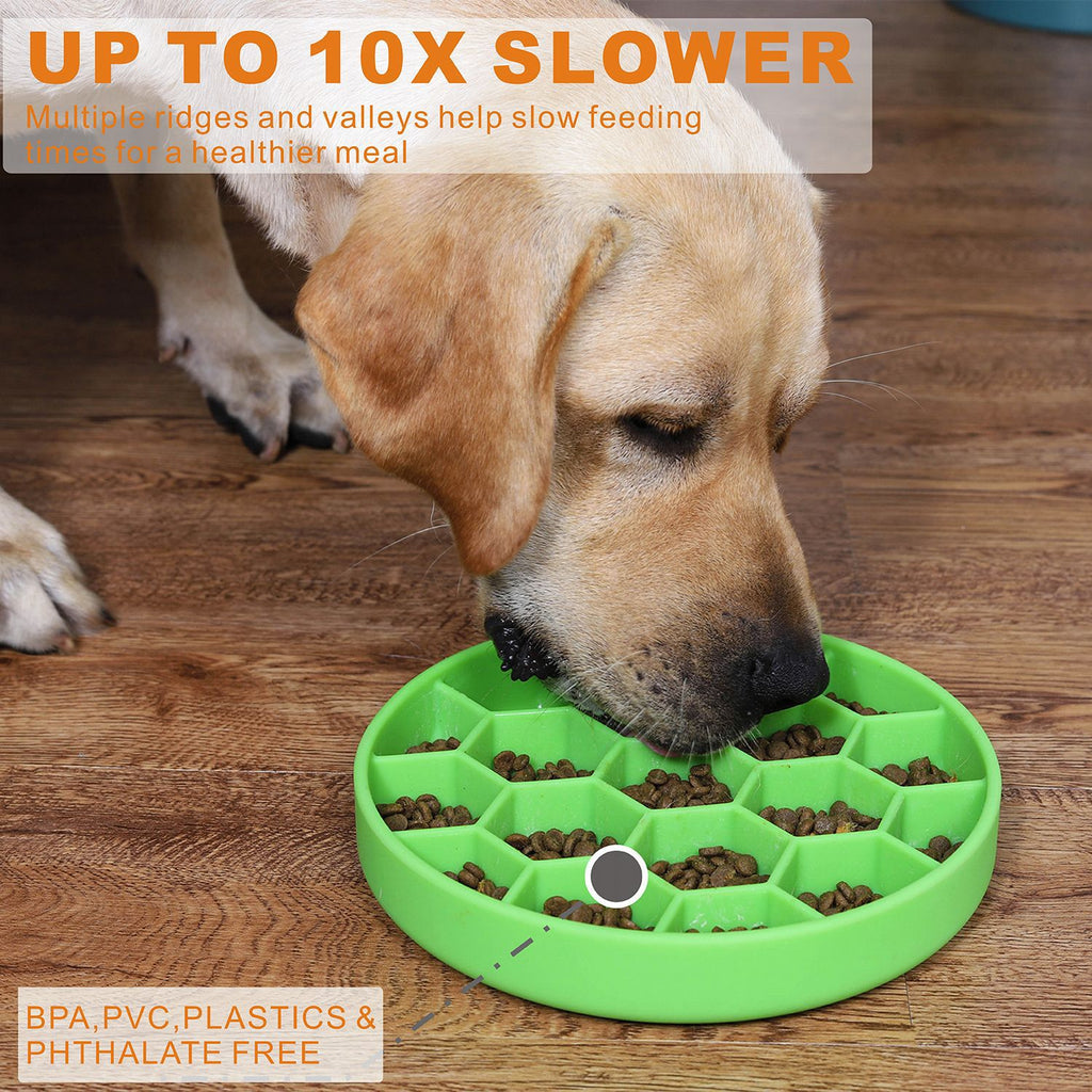 Honeycomb Slow Feeder Pet Bowl