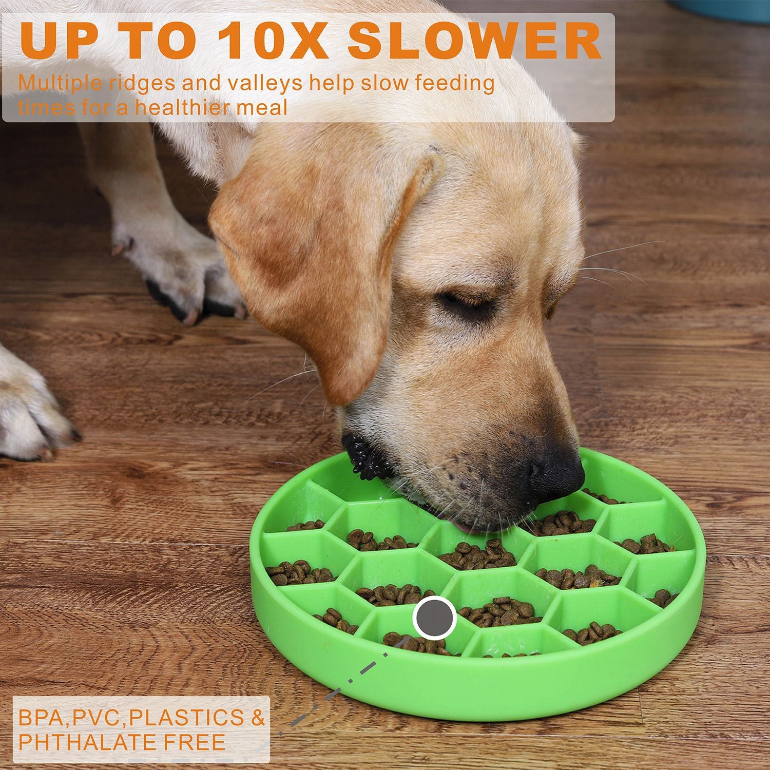 Honeycomb Slow Feeder Pet Bowl