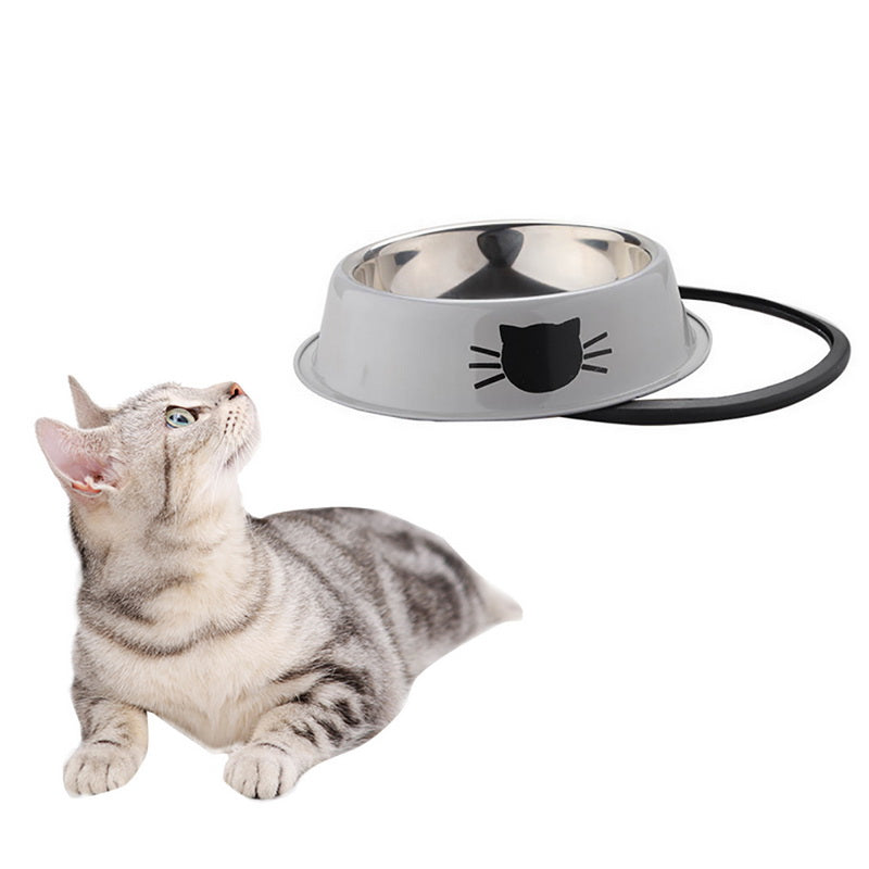 Non-Slip Stainless Steel Pet Bowl
