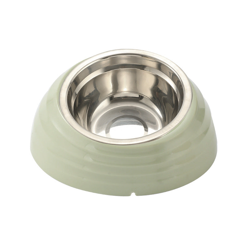 Stainless Steel Pet Bowl with Base