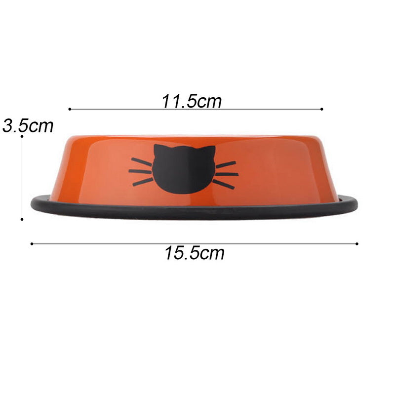 Non-Slip Stainless Steel Pet Bowl