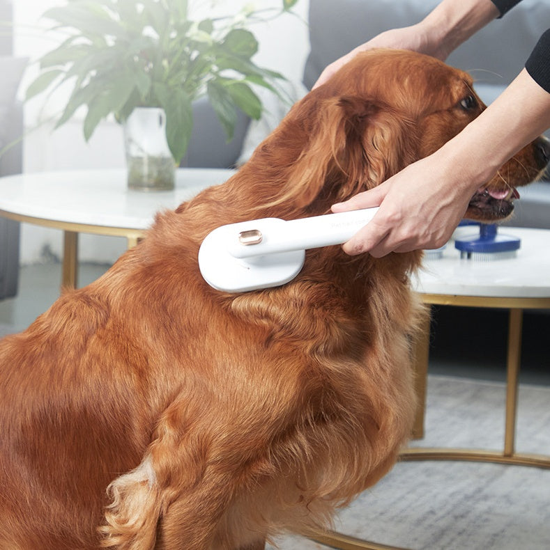 Self-Cleaning Pet Grooming Comb for Pets