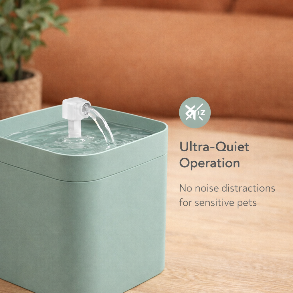 Live Water Filter Pet Water Fountain (1.5L)