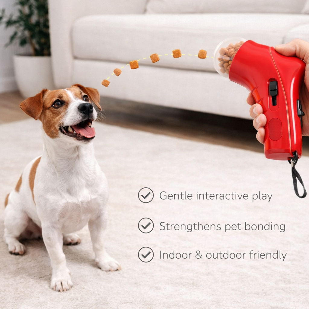 Pet Treat Catapult Feeder Toy