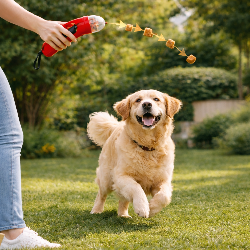 Pet Treat Catapult Feeder Toy