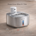 Petwant Smart Stainless Steel Pet Water Dispenser (3L)