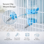 Automatic Ball-Tip Water Bottle for Hamsters & Small Pets