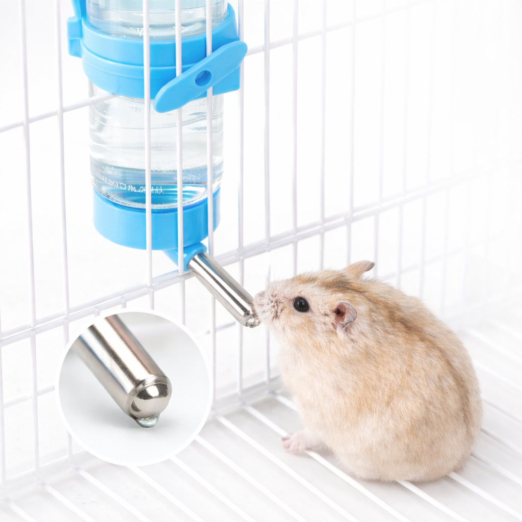 Automatic Ball-Tip Water Bottle for Hamsters & Small Pets
