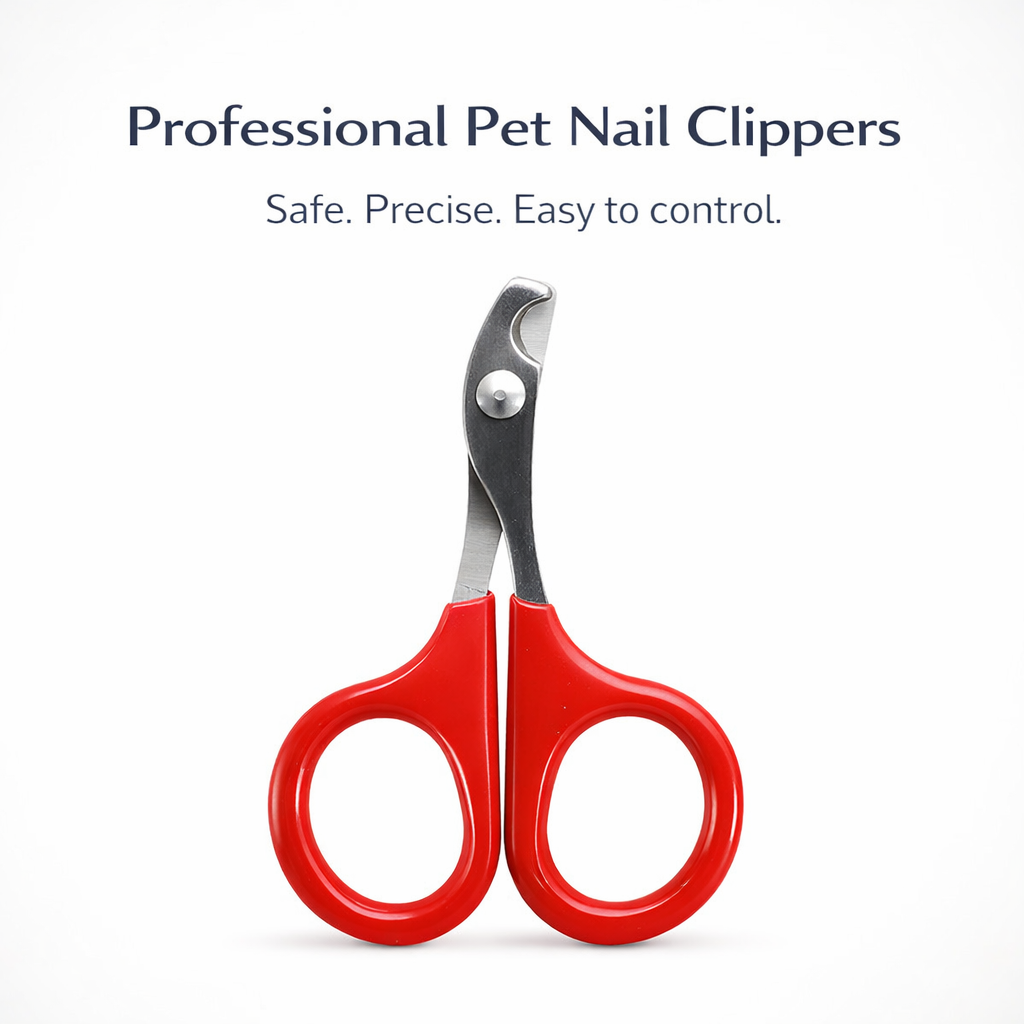 Professional Pet Nail Clippers for Cats & Small Dogs
