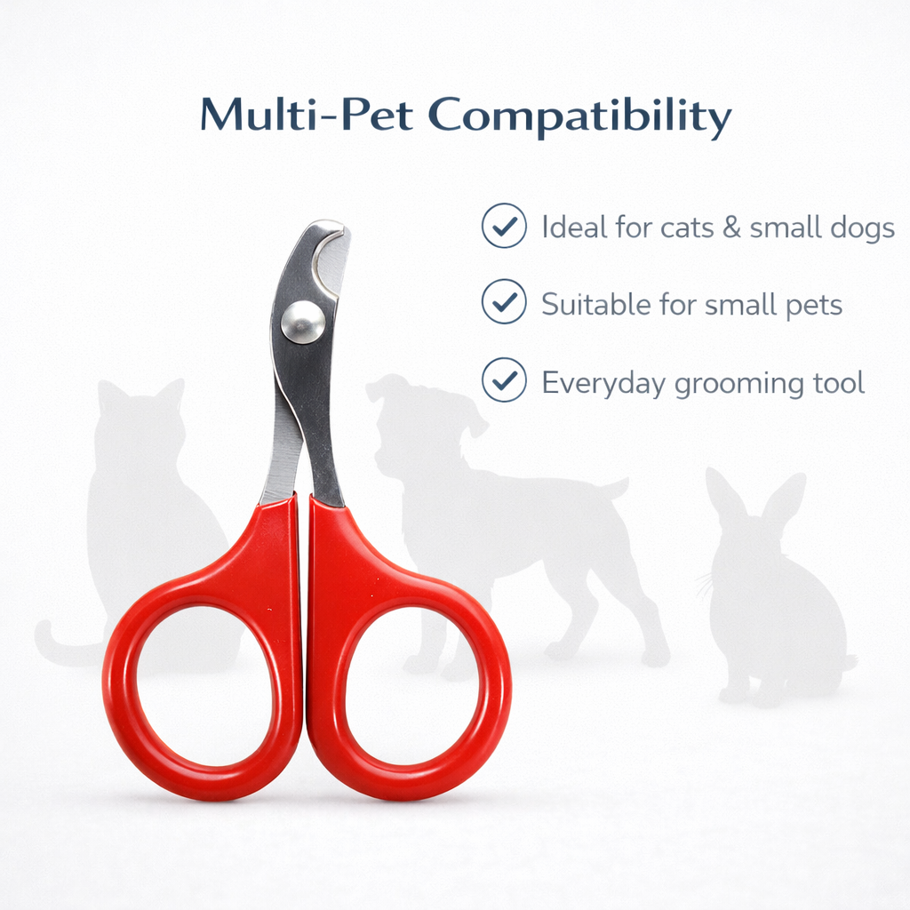 Professional Pet Nail Clippers for Cats & Small Dogs