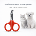 Professional Pet Nail Clippers for Cats & Small Dogs