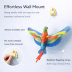 Hanging Flapping Parrot Toy for Pets
