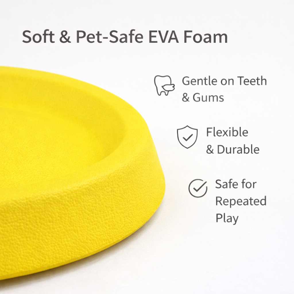 Interactive Dog Frisbee Toy for Exercise, Training & Bonding