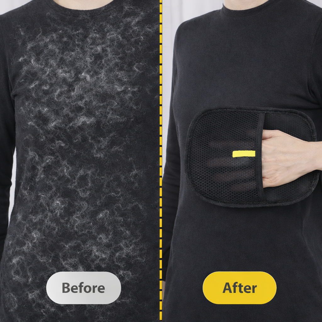 Pet Hair Remover Glove - Suitable for All Coat Types
