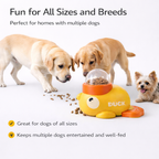 Interactive Duck Treat Dispenser Toy for Pets
