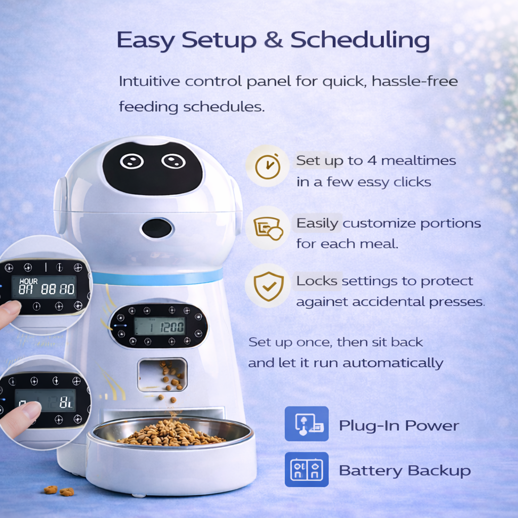 RoboServe Smart Pet Feeder