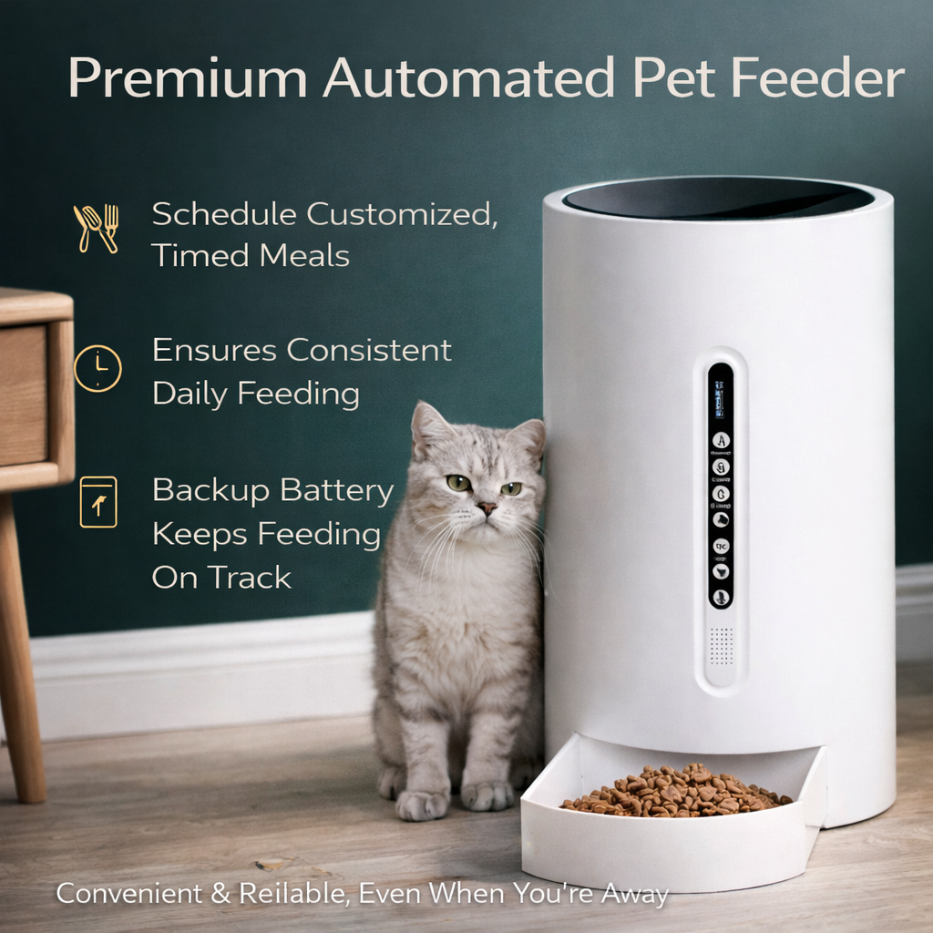 Smart Timed Pet Feeder 4.6L