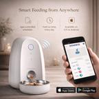 DOGNESS Smart WiFi Pet Feeder with App Control (2L)