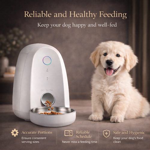 DOGNESS Smart WiFi Pet Feeder with App Control (2L)