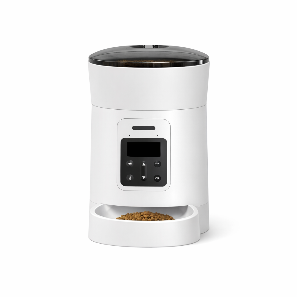 Automatic Pet Feeder  4L - Dual Power System