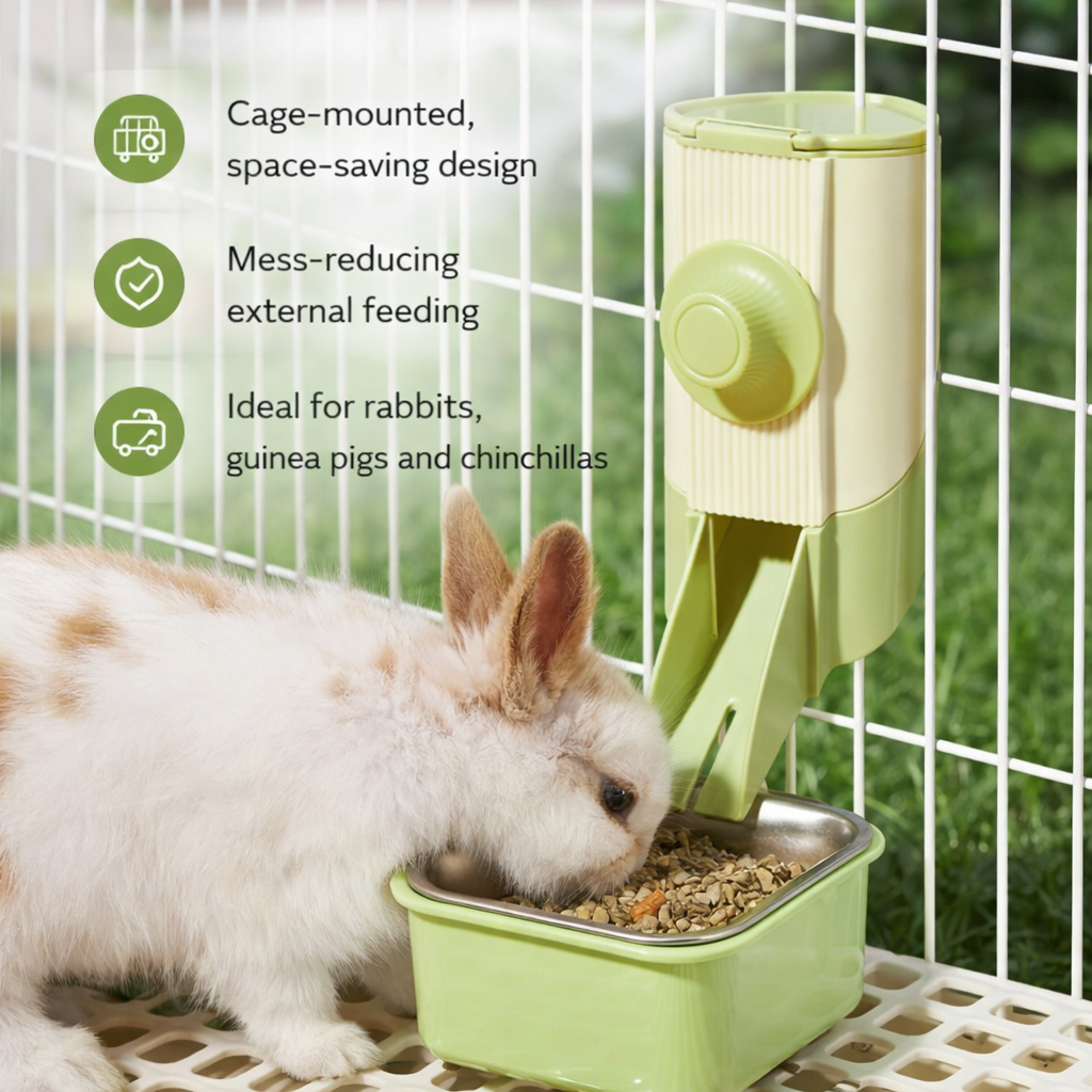 Small Pet External Food Dispenser