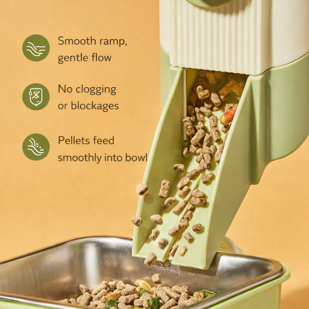 Small Pet External Food Dispenser