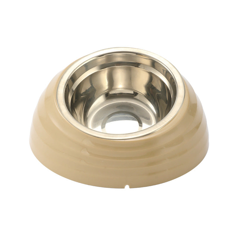 Stainless Steel Pet Bowl with Base