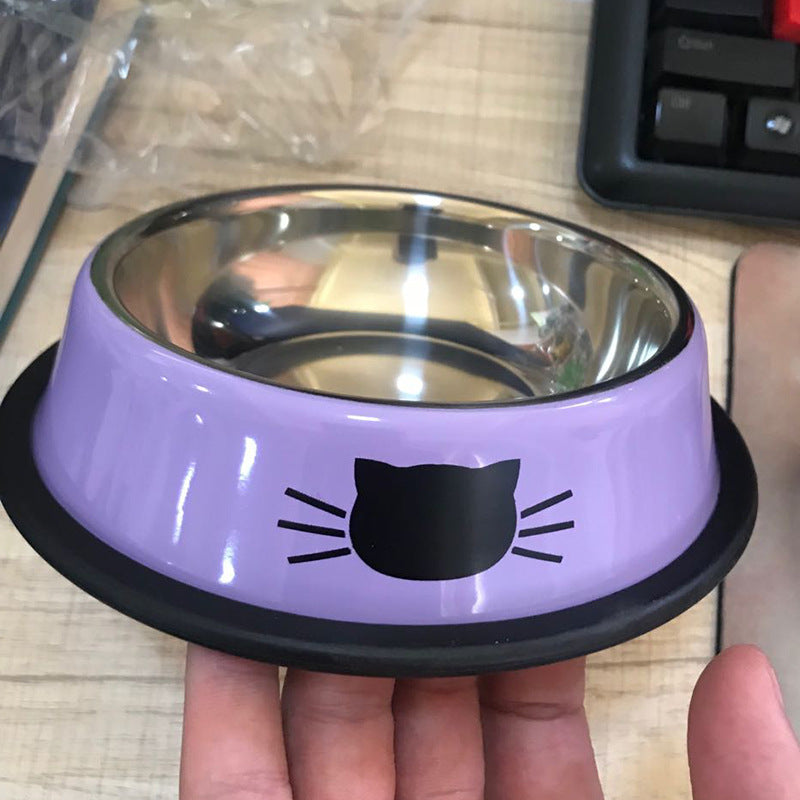 Non-Slip Stainless Steel Pet Bowl
